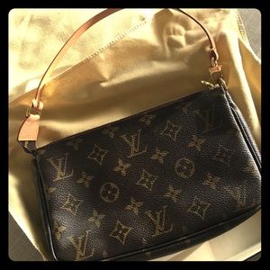 Authentic almost new LV pochette